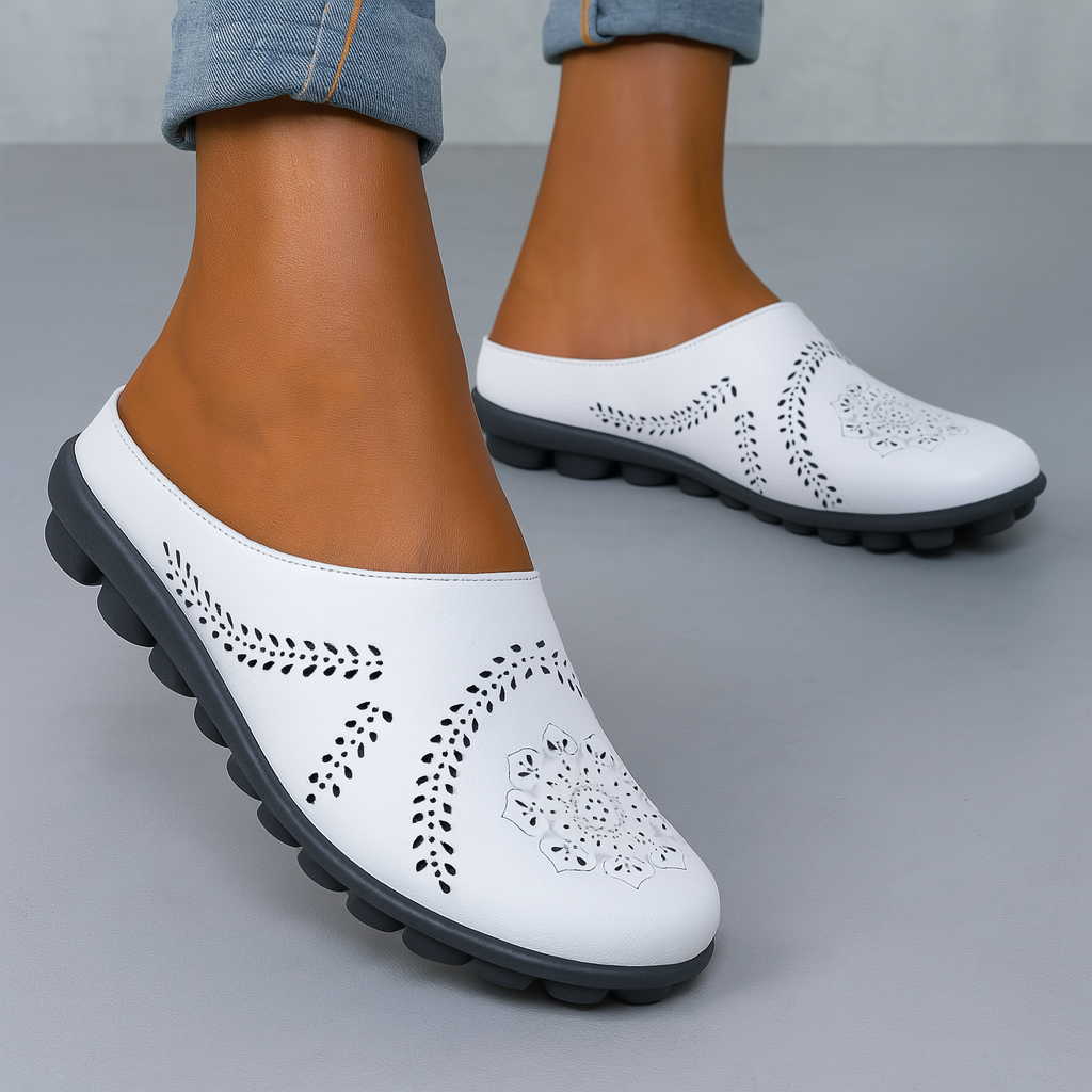 Sandali Comodi Slip-On Traforati