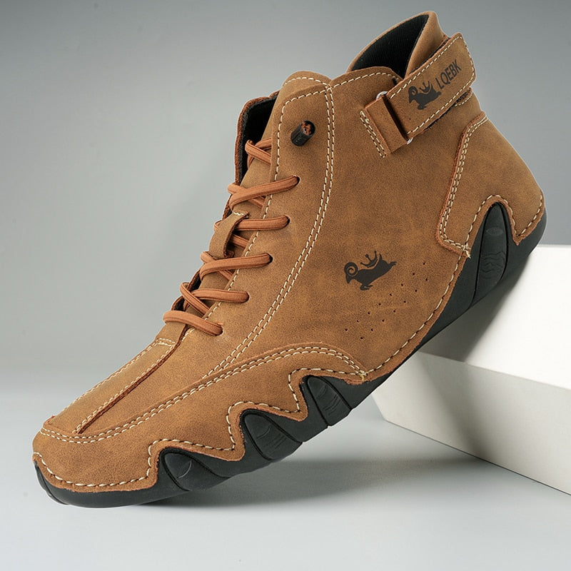 Scarpe barefoot comode e antiscivolo in vera pelle (Unisex)