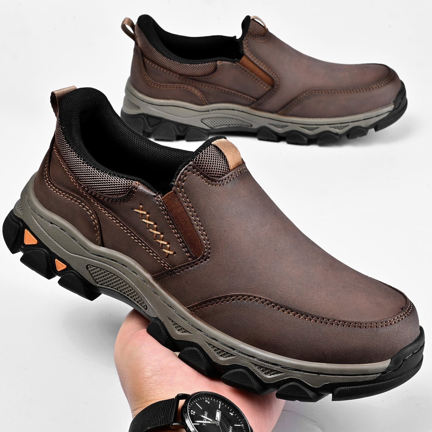 Scarpe da camminata casual slip-on da uomo