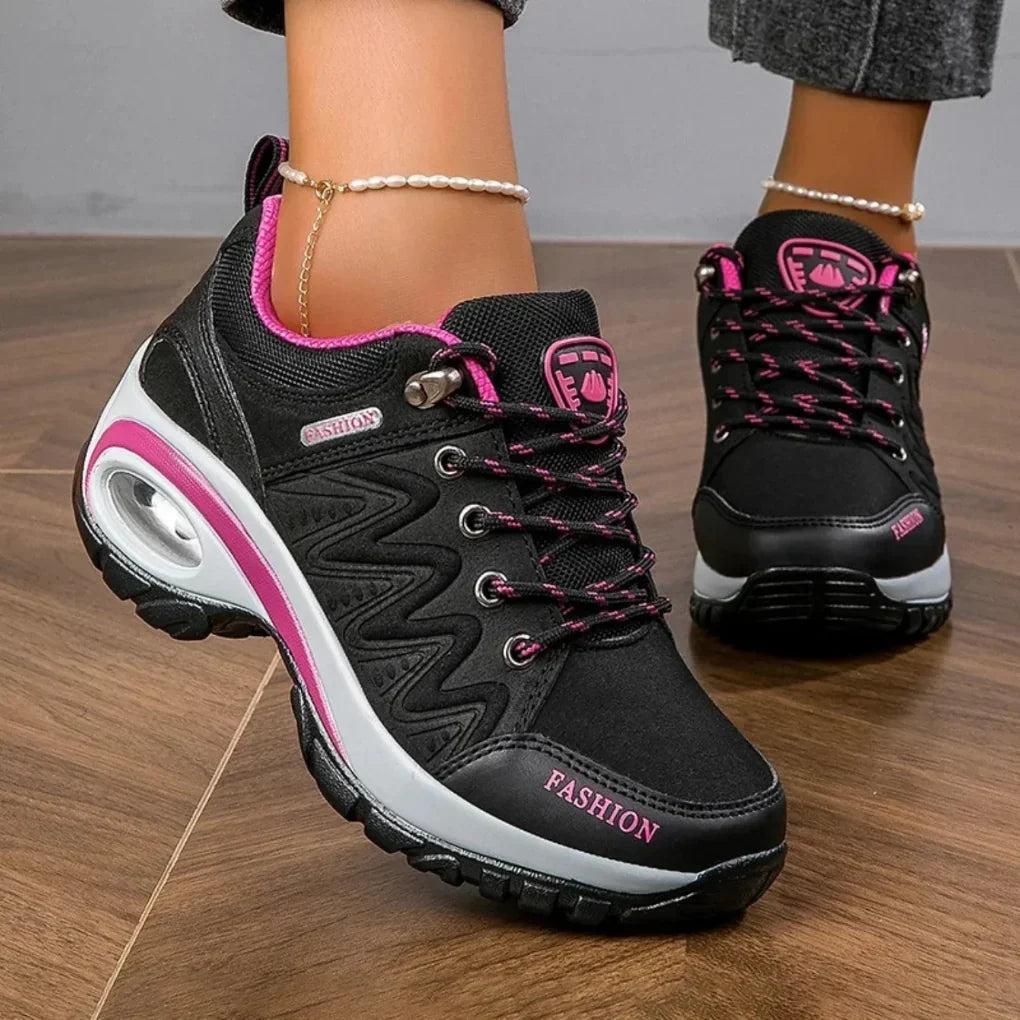 Scarpe da trekking impermeabili e multicolore da donna
