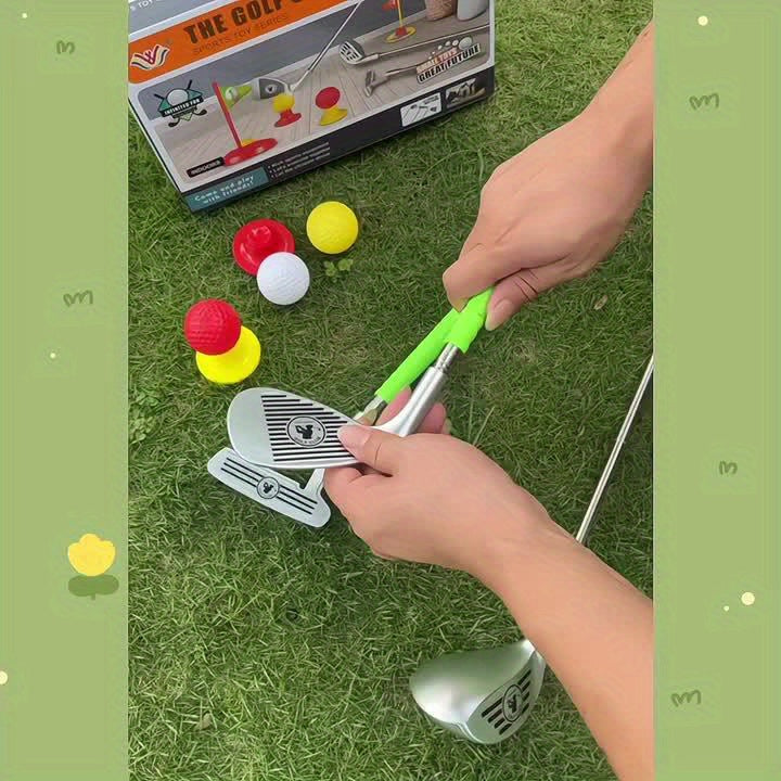 Set da Golf per Bambini - Mazze Regolabili e Bersagli per un Divertimento Infinito
