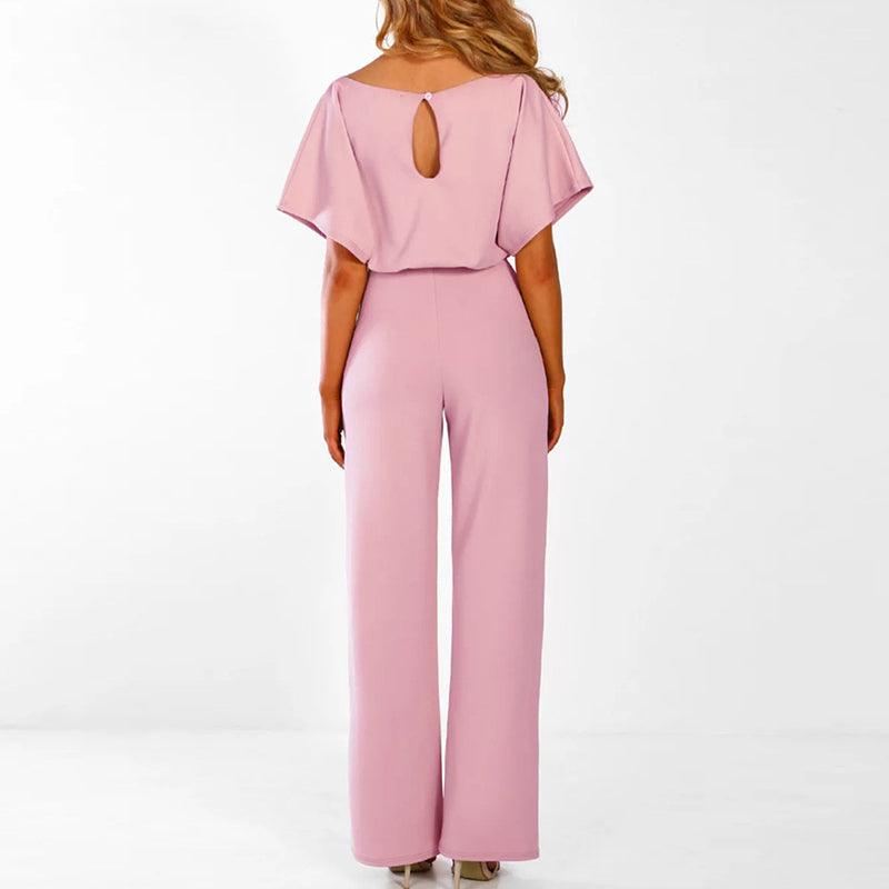 Set jumpsuit da donna a gamba larga