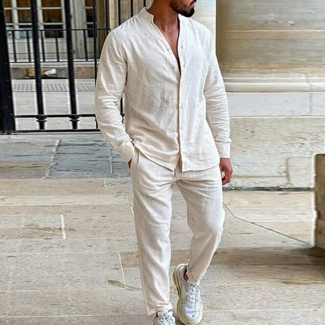 Set Loungewear Casual da Uomo a Maniche Lunghe
