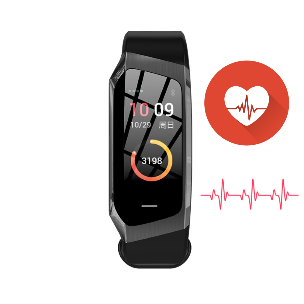Smartwatch con misurazione della pressione sanguigna e della frequenza cardiaca
