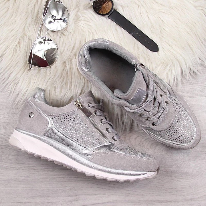 Sneakers comode con cerniera