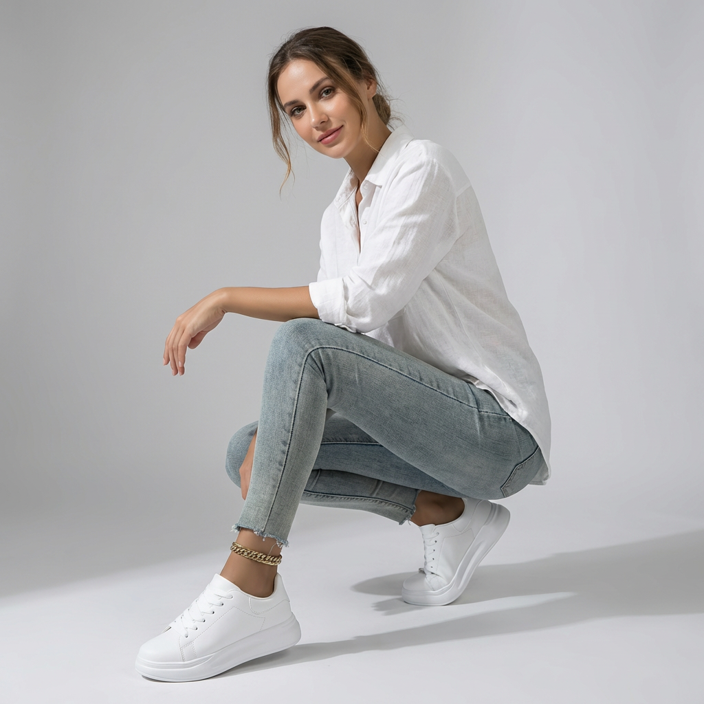 Sneakers ortopediche con supporto per l'uso quotidiano