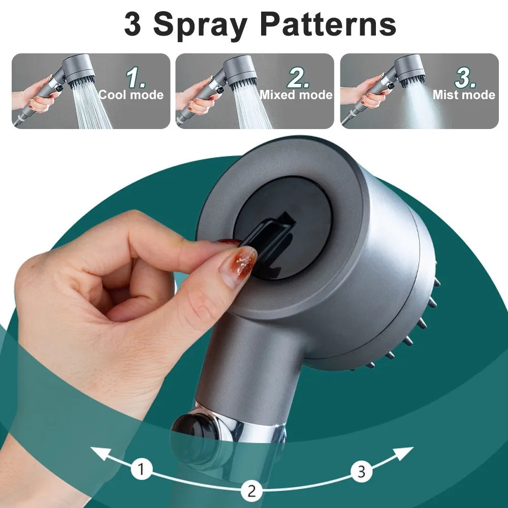 Soffione doccia – PowerSpray – Pressione aumentata – Esperienza SPA