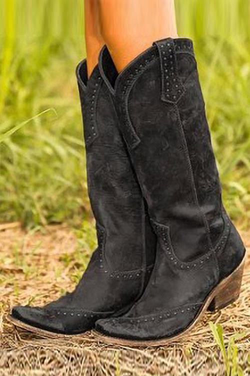 Stivali da cowboy in stile western