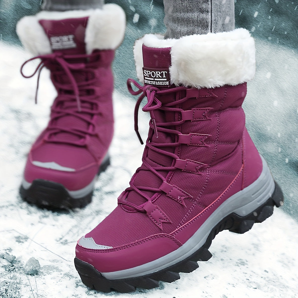Stivali invernali caldi da donna - Comodi ed eleganti per le giornate fredde