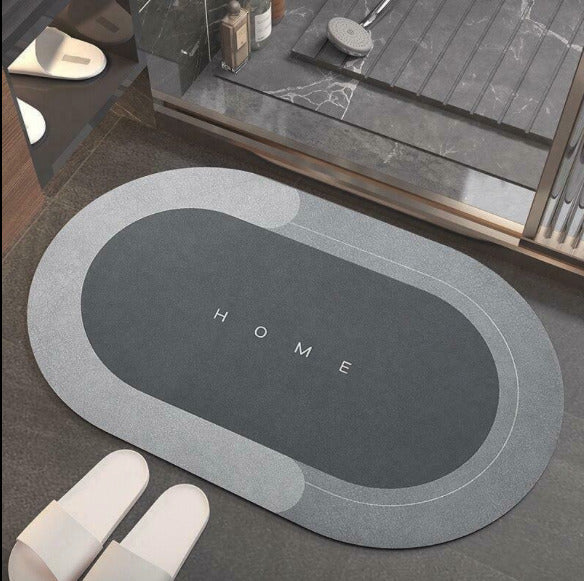 Tappeto da bagno altamente assorbente e antiscivolo per pavimento asciutto