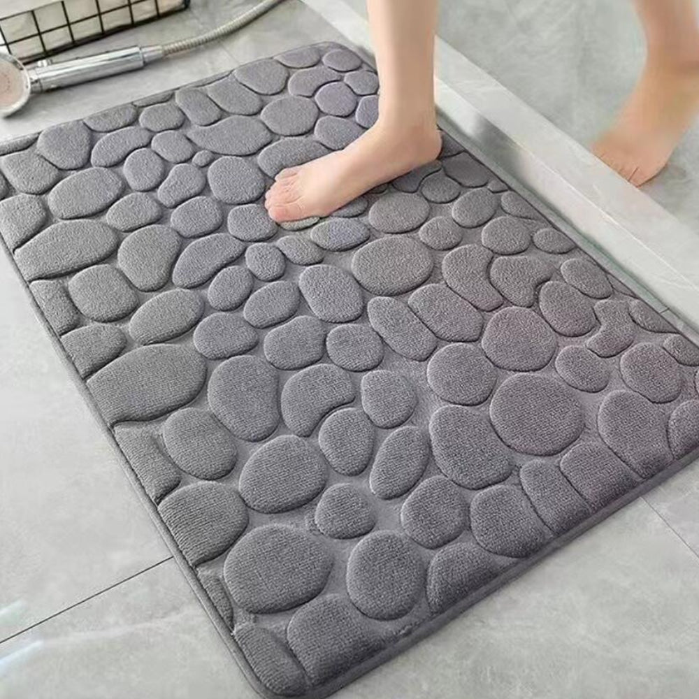 Tappeto da Bagno Assorbente con Fondo Antiscivolo