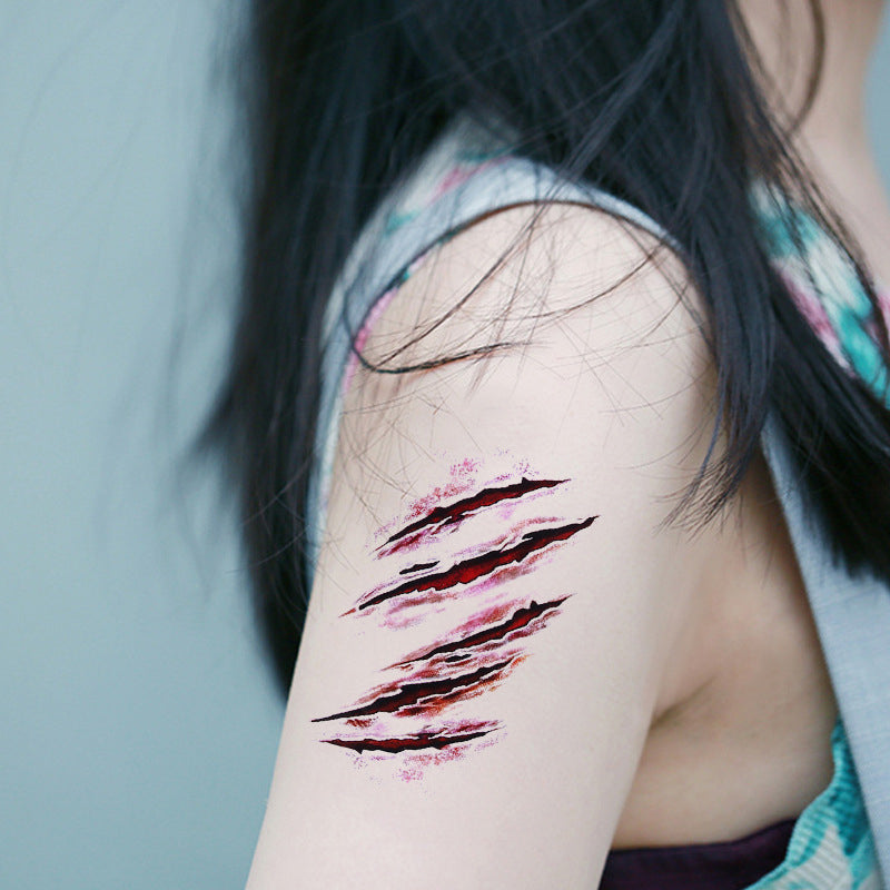 Tatuaggi di Halloween Horror Realistici – Completa il Tuo Trucco di Halloween