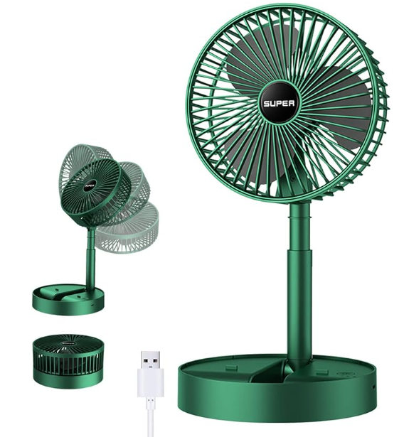Ventilatore portatile per un fresco immediato ovunque e in qualsiasi momento