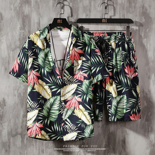 Abbigliamento da spiaggia – Completo estivo e allegro da uomo