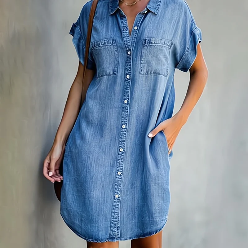 Abito in Denim Daphne da Donna