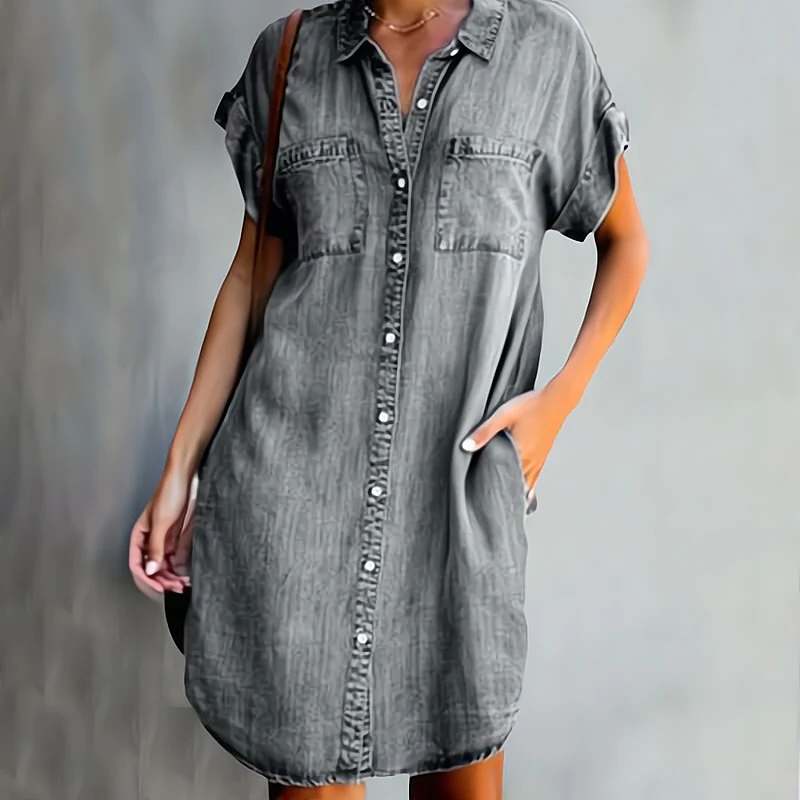 Abito in Denim Daphne da Donna