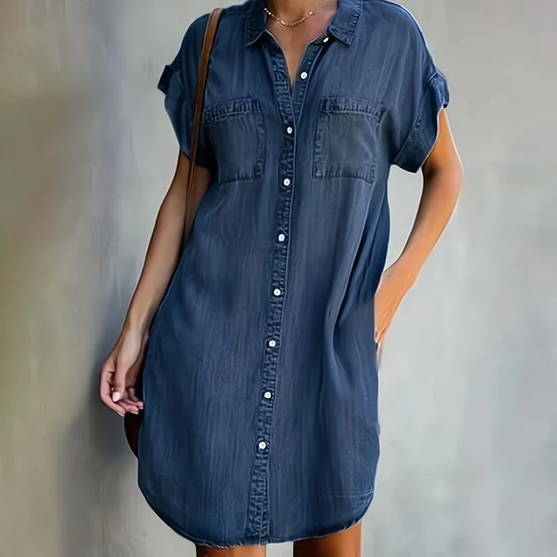 Abito in Denim Daphne da Donna