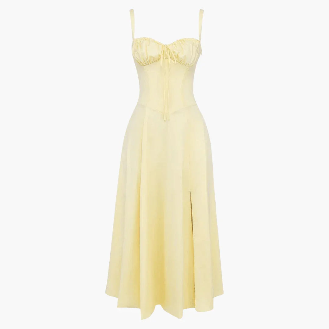 Abiti da Donna Eleganti e Leggeri a Fantasia Floreale con Spalle Scoperte