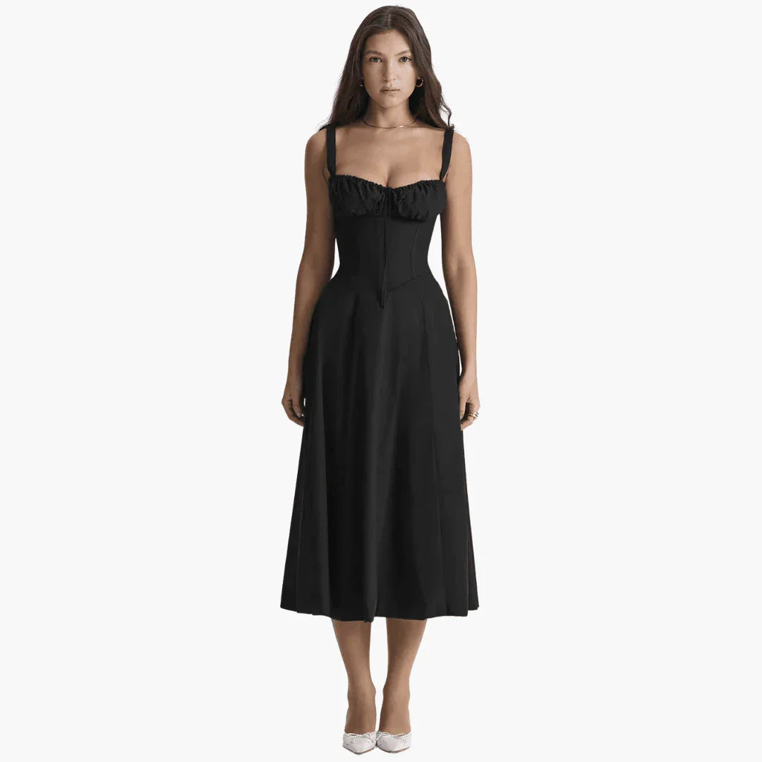 Abiti da Donna Eleganti e Leggeri a Fantasia Floreale con Spalle Scoperte
