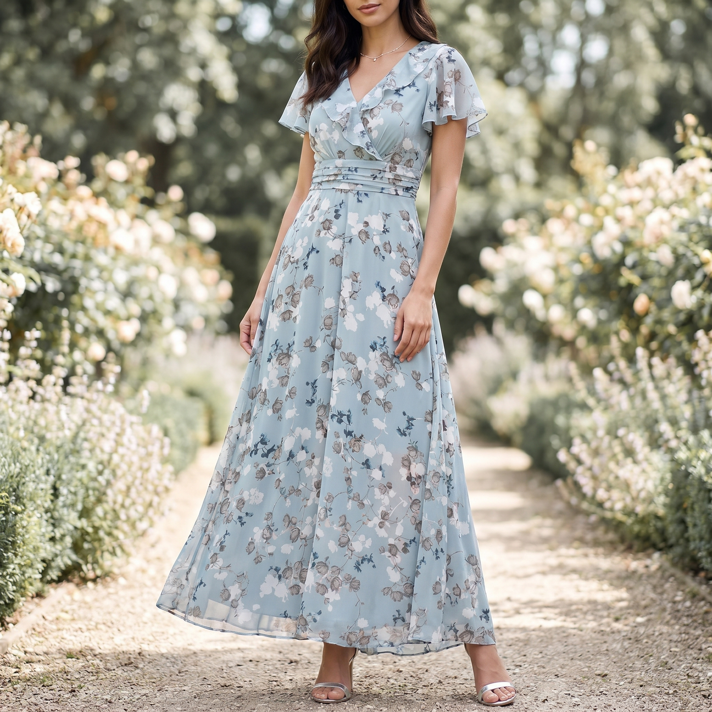 Abiti midi eleganti da donna | Abbigliamento formale comodo che valorizza la figura