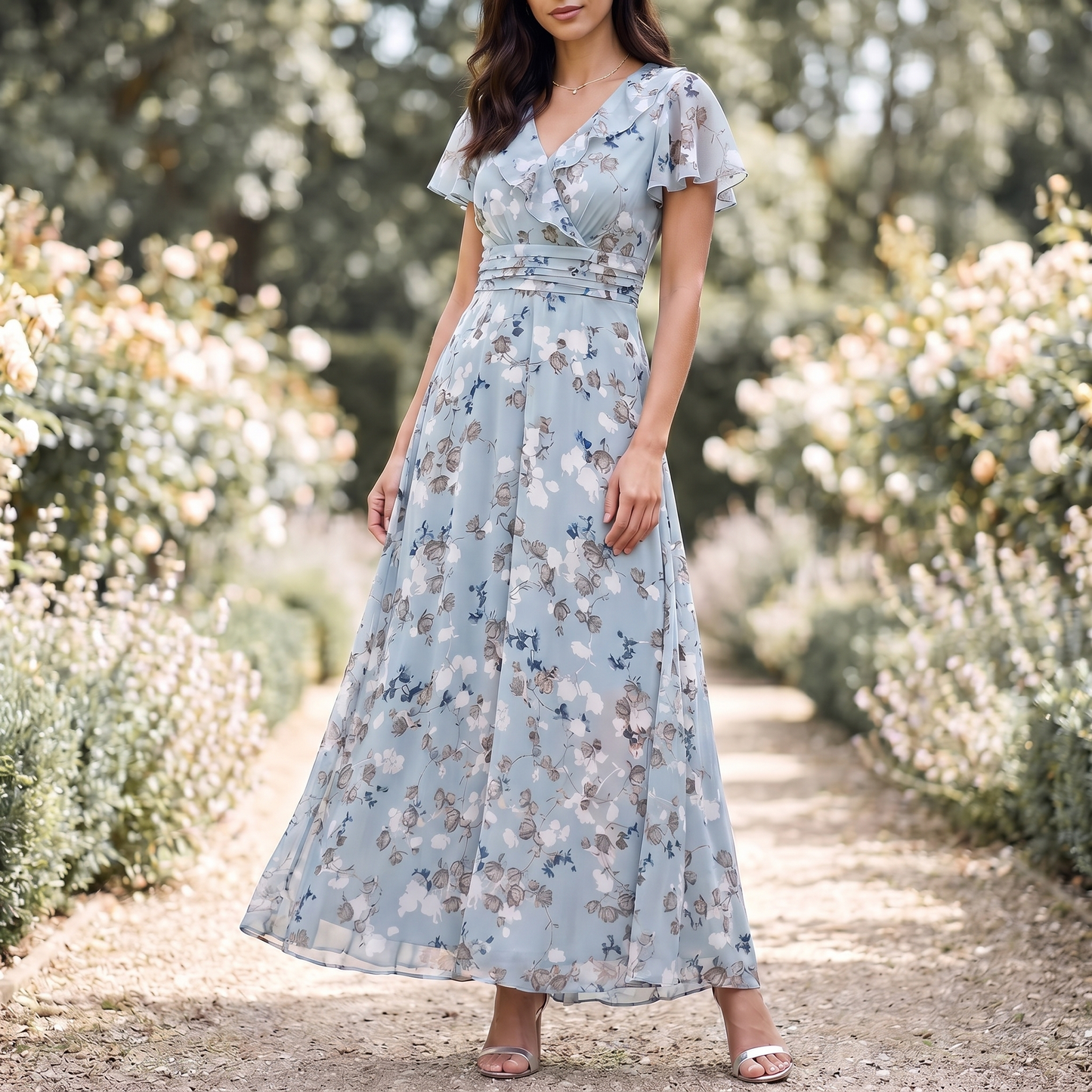 Abiti midi eleganti da donna | Abbigliamento formale comodo che valorizza la figura