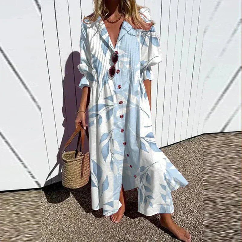 Abito lungo da donna in stile boho