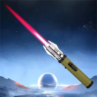 Accendino Antivento a Spada Laser – Cannello da Cucina a Butano