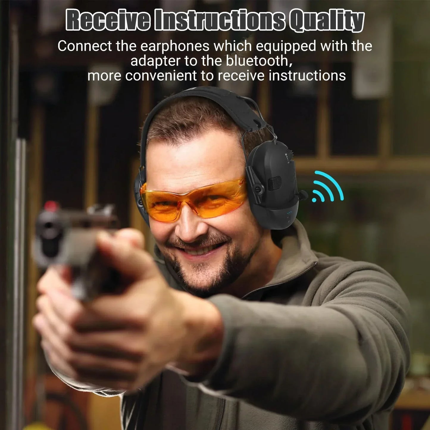 Adattatore Bluetooth per Cuffie da Tiro - Protezione Acustica Wireless