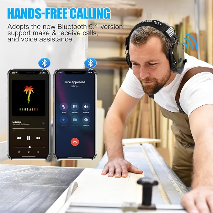 Adattatore Bluetooth per Cuffie da Tiro - Protezione Acustica Wireless