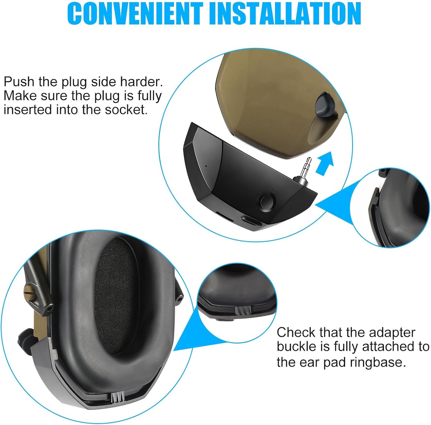 Adattatore Bluetooth per Cuffie da Tiro - Protezione Acustica Wireless