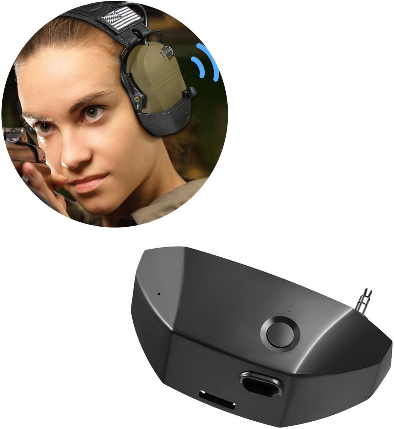 Adattatore Bluetooth per Cuffie da Tiro - Protezione Acustica Wireless