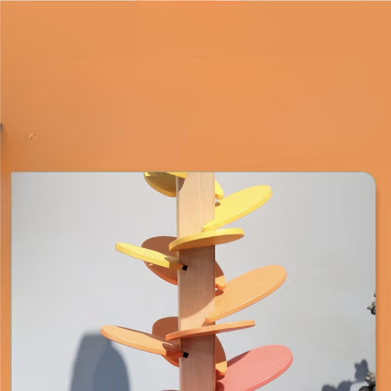 Albero musicale di legno con Biglie Arcobaleno - Gioco Interattivo per Bambini