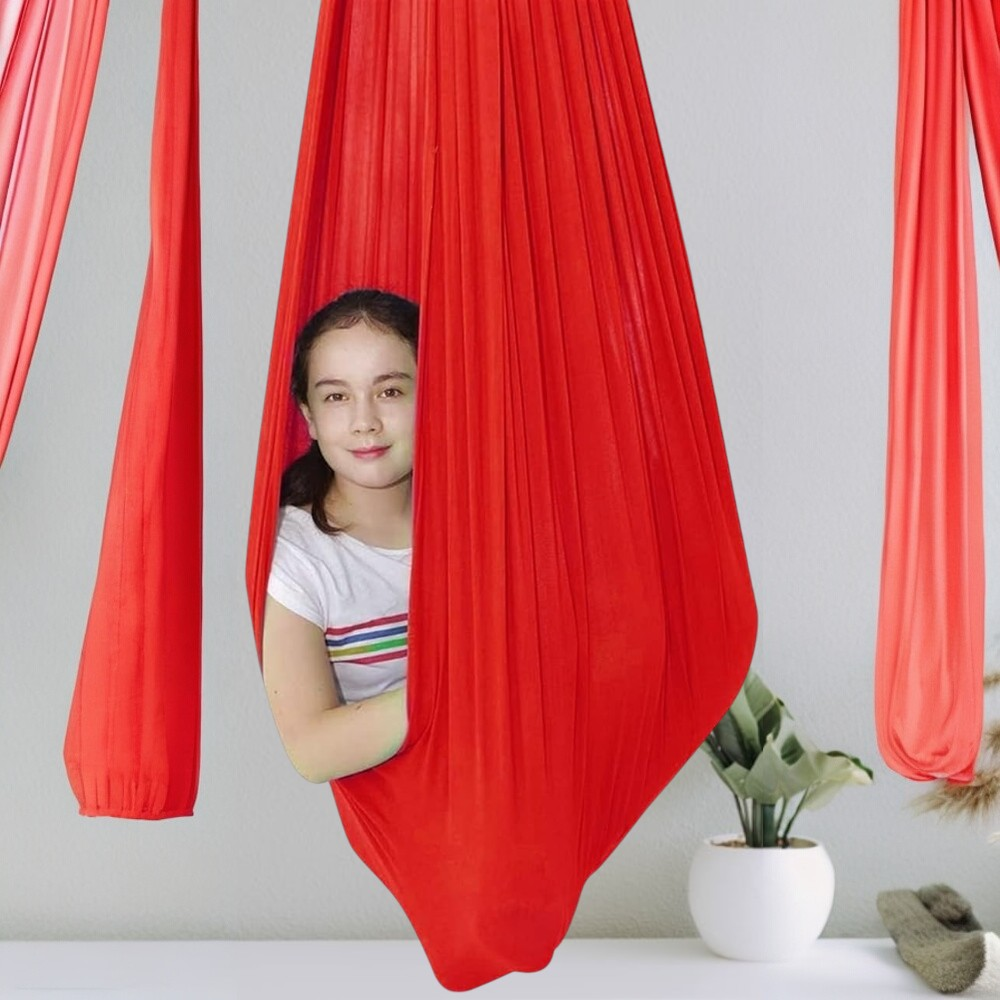 Altalena Terapeutica Sensoriale in Tessuto Elastico per Bambini e Bisogni Speciali