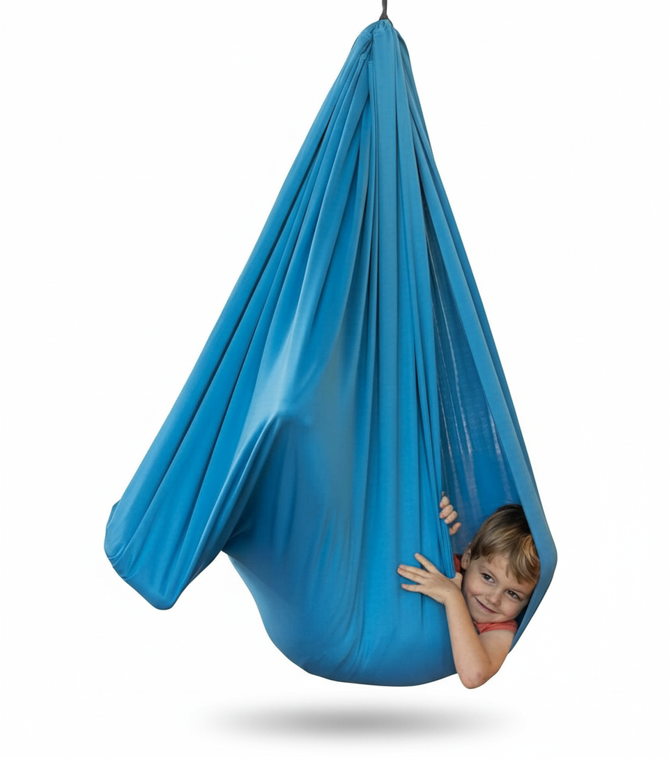 Altalena Terapeutica Sensoriale in Tessuto Elastico per Bambini e Bisogni Speciali
