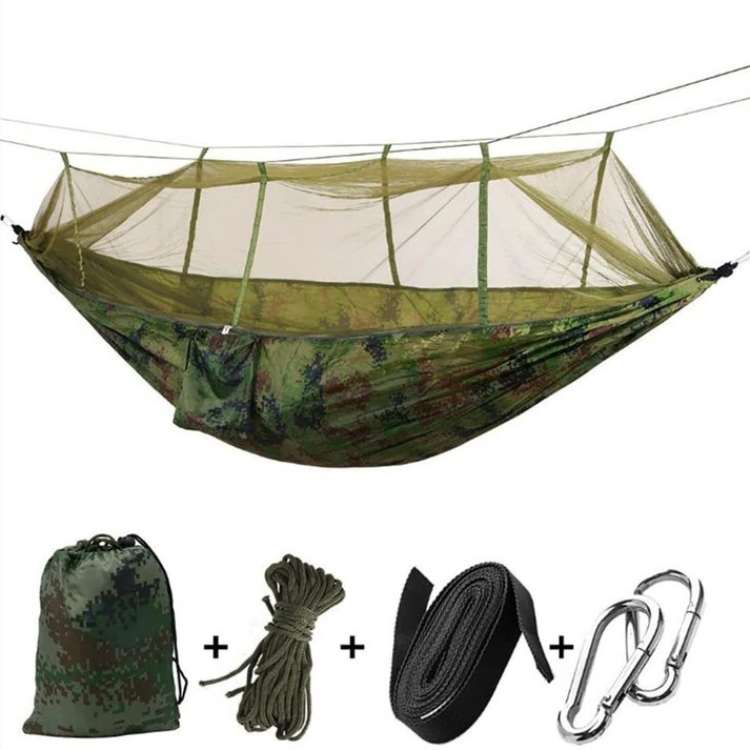 Amaca Portatile da Camping per Esterno con Zanzariera