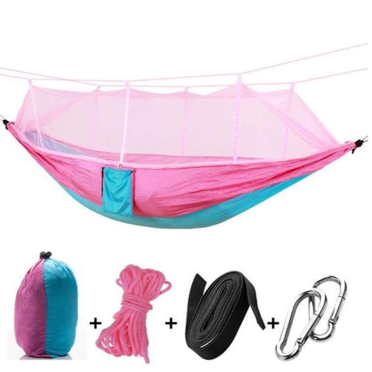Amaca Portatile da Camping per Esterno con Zanzariera