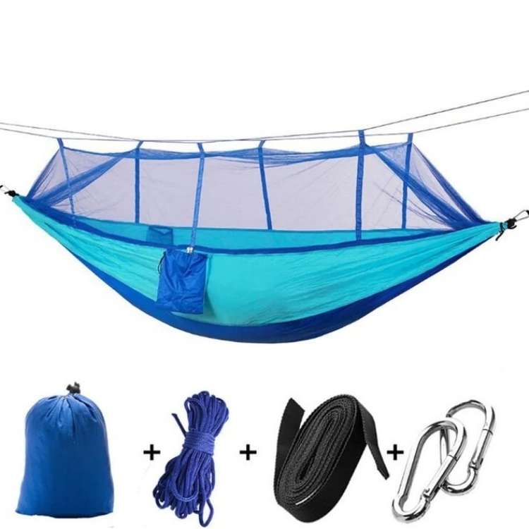 Amaca Portatile da Camping per Esterno con Zanzariera