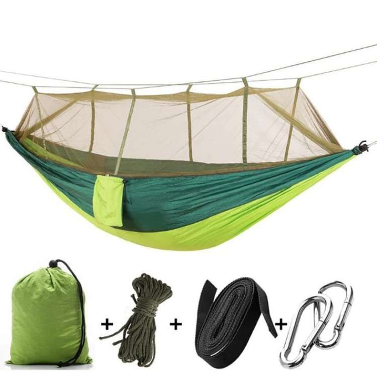 Amaca Portatile da Camping per Esterno con Zanzariera
