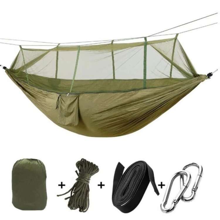 Amaca Portatile da Camping per Esterno con Zanzariera