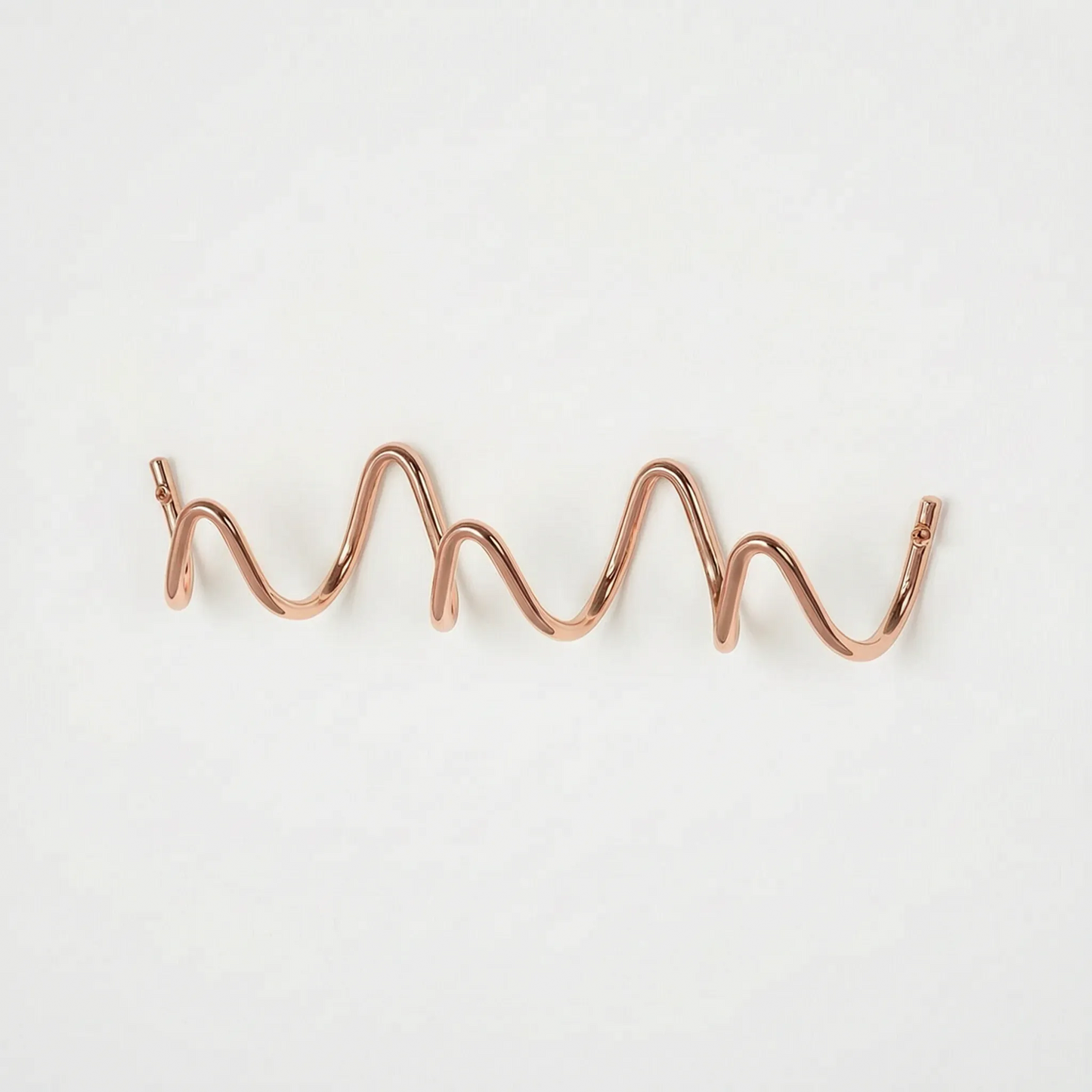 Appendiabiti da Parete a Forma di Onda