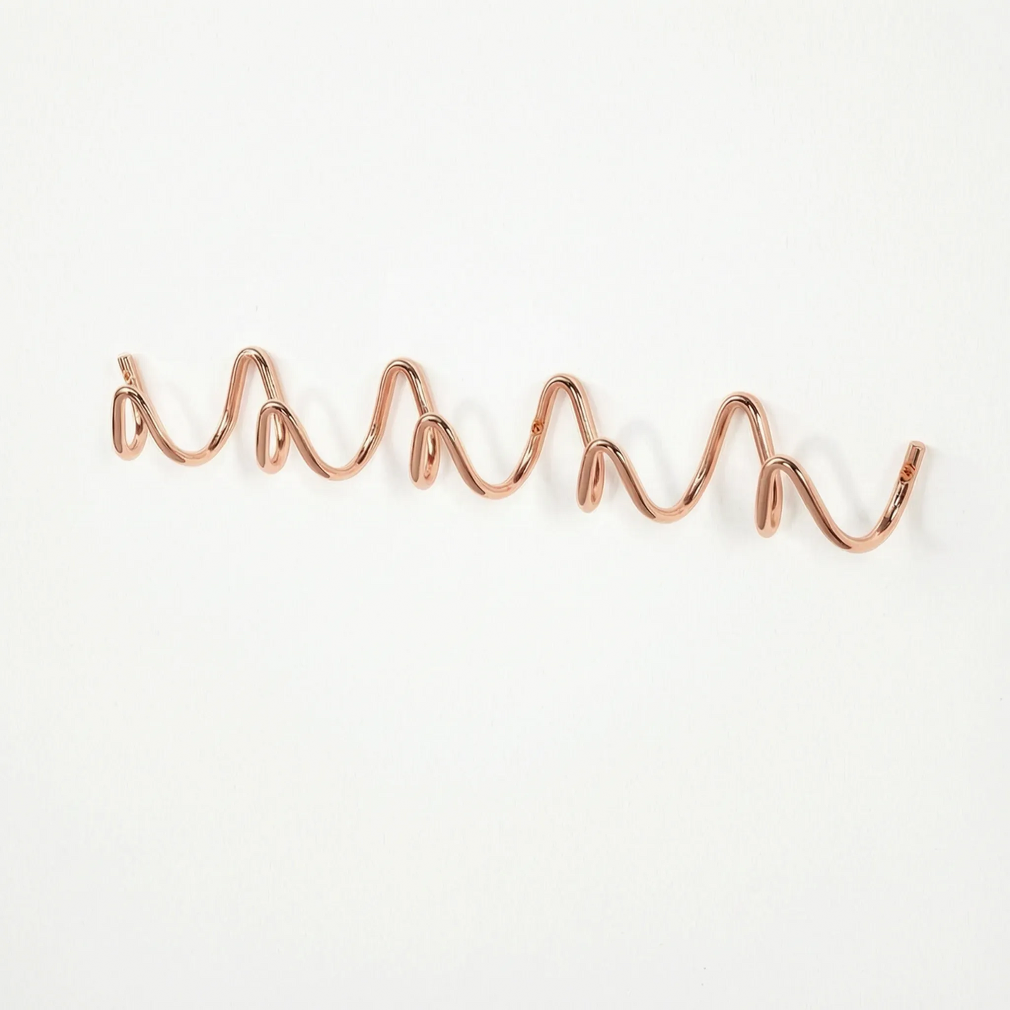 Appendiabiti da Parete a Forma di Onda