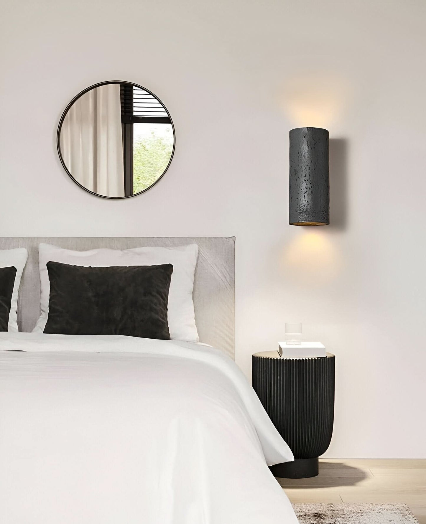 Applique a LED cilindrica – Set da 2
