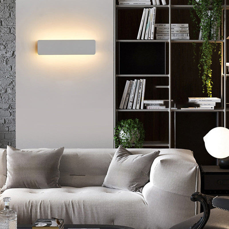 Applique a LED da interno orientabile in metallo, bianca