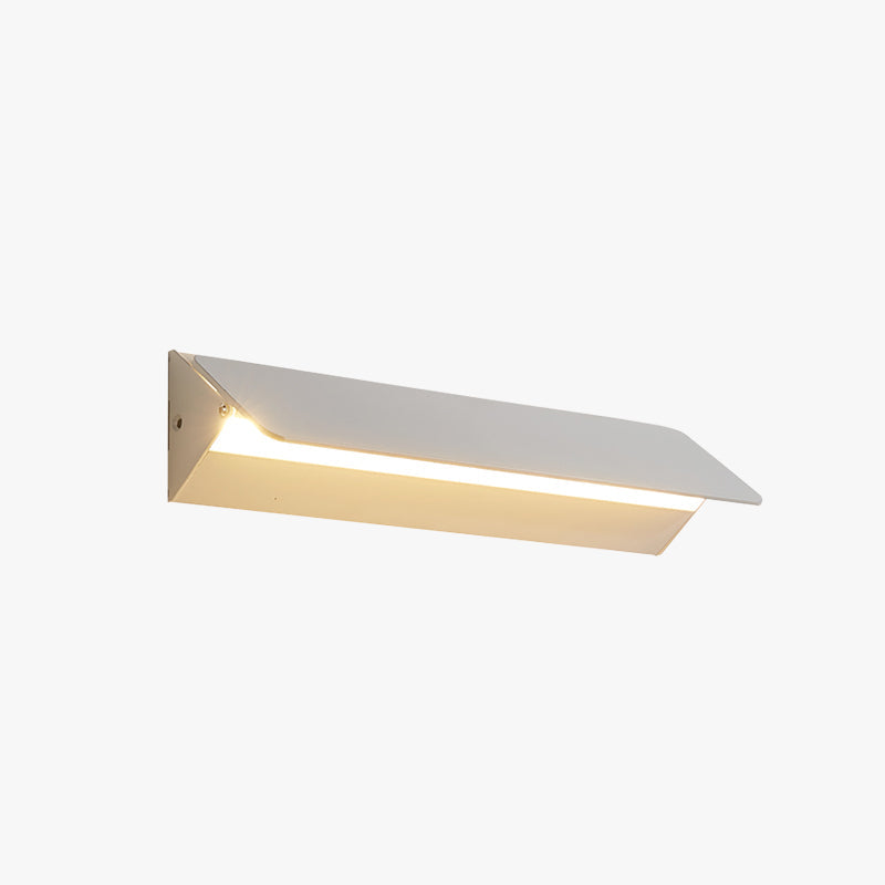 Applique a LED da interno orientabile in metallo, bianca