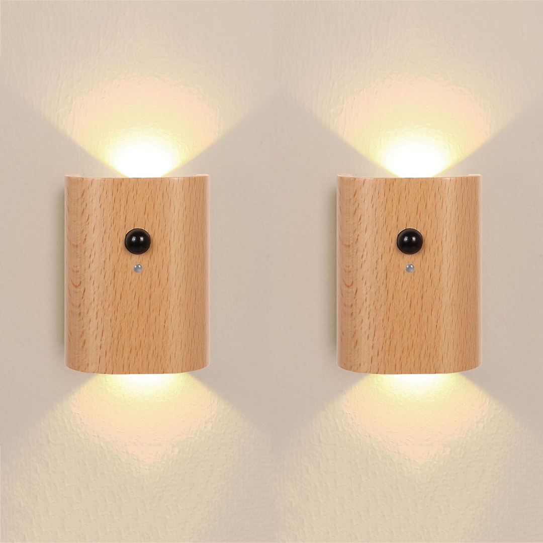 Applique a LED ricaricabile con sensore di movimento – Luce calda