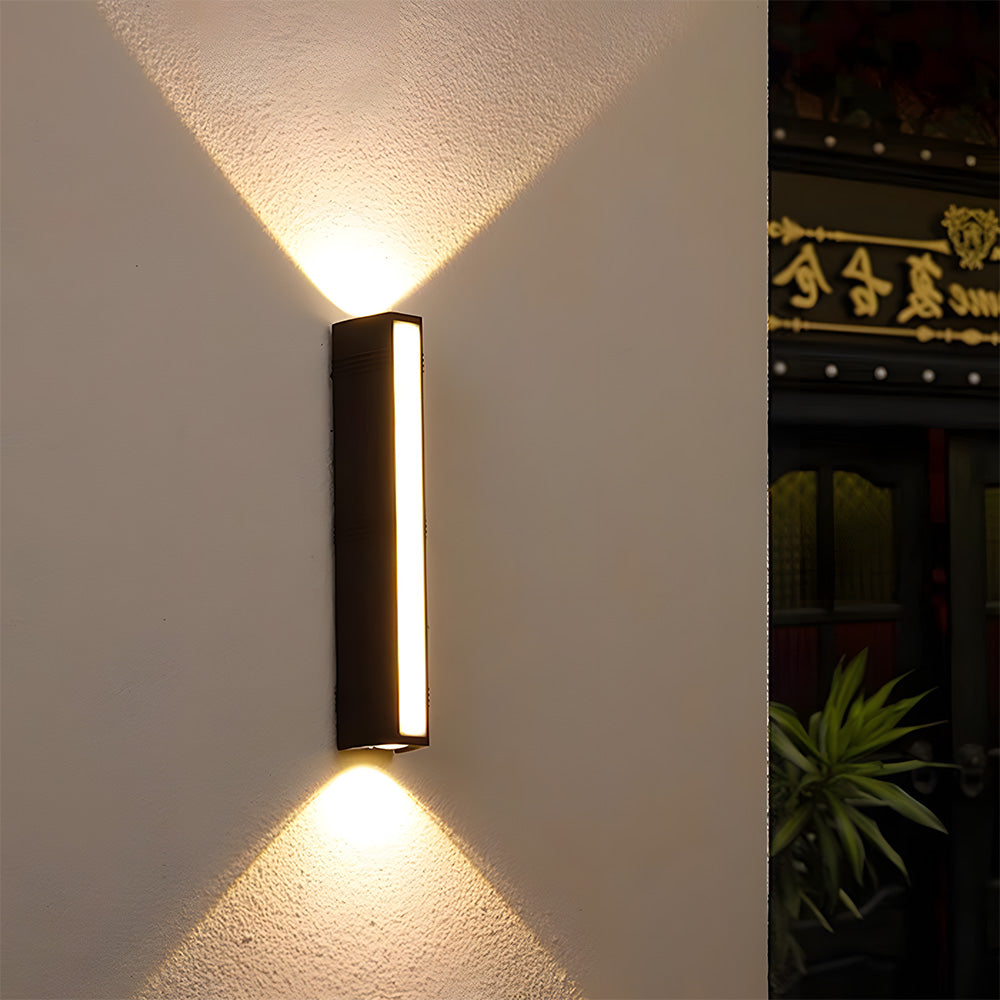 Applique da Parete a LED per Esterni Tubolare Minimalista