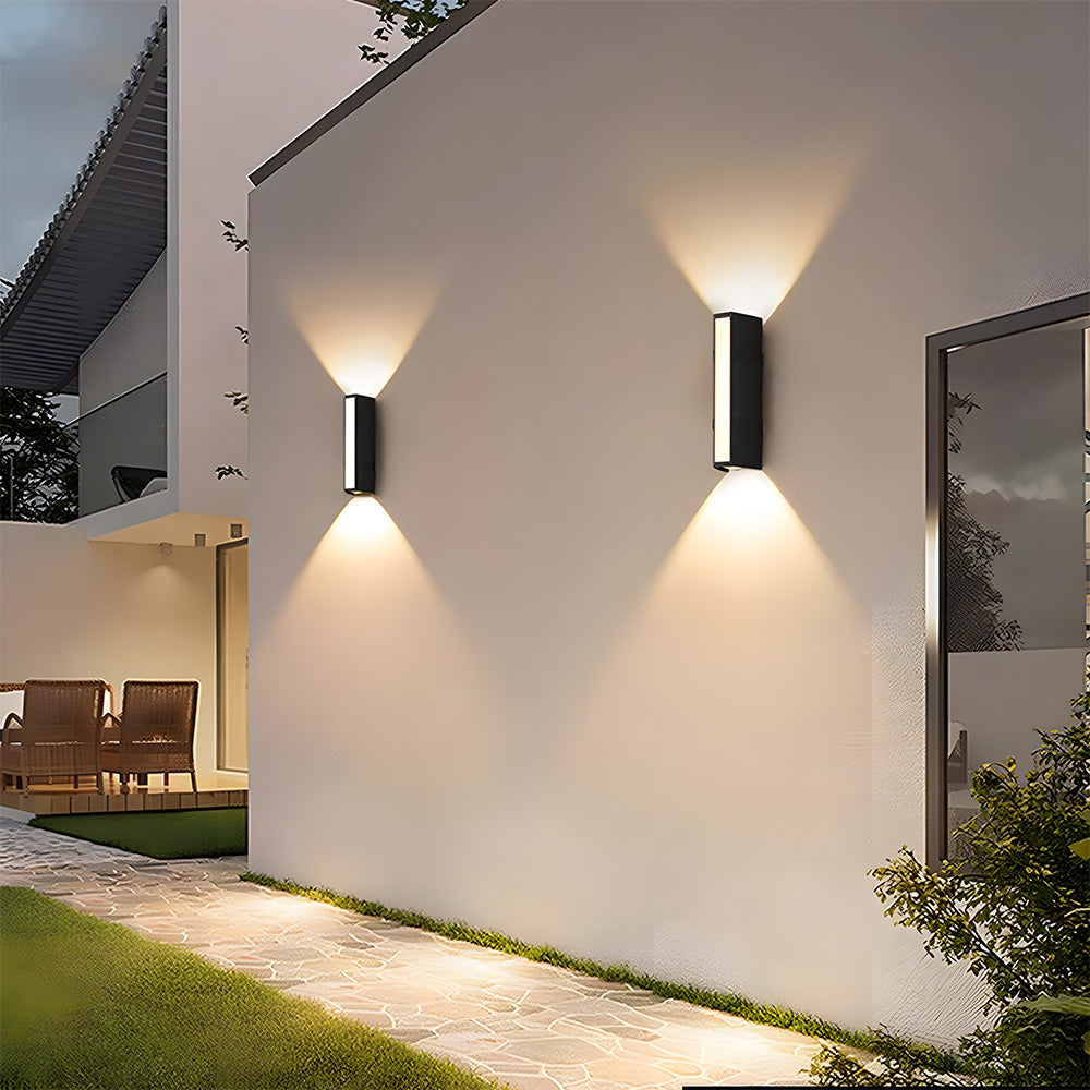 Applique da Parete a LED per Esterni Tubolare Minimalista
