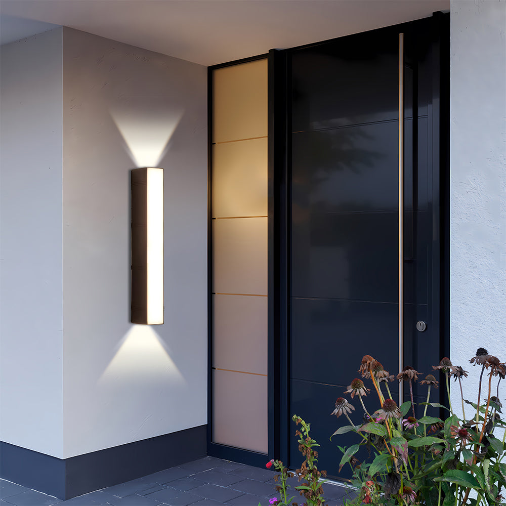 Applique da Parete a LED per Esterni Tubolare Minimalista