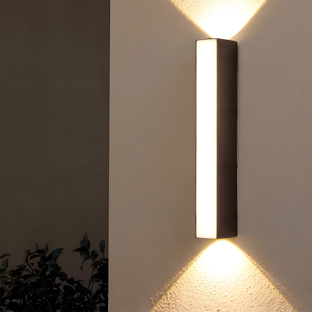 Applique da Parete a LED per Esterni Tubolare Minimalista