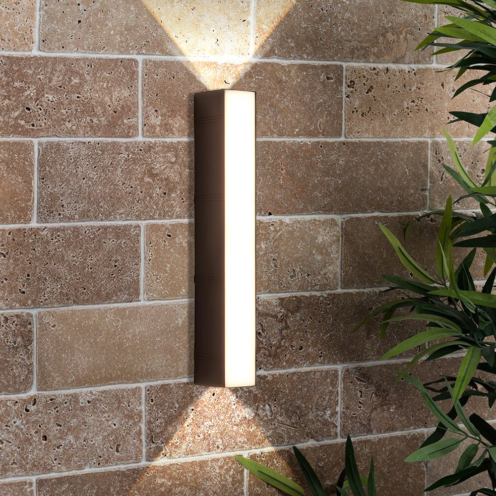 Applique da Parete a LED per Esterni Tubolare Minimalista